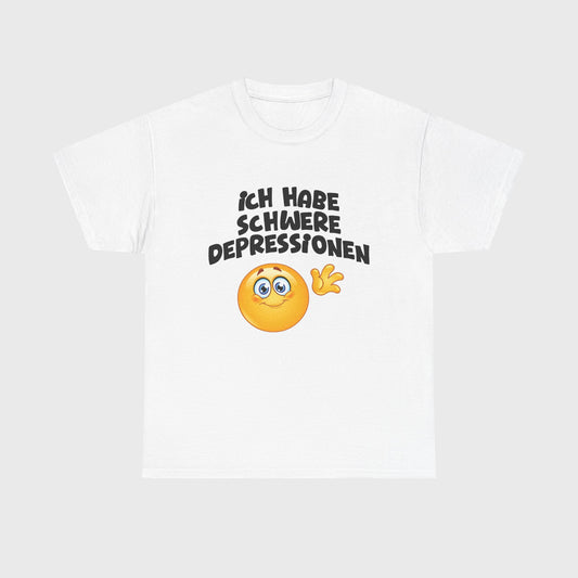T-SHIRT - "SCHWERE DEPRESSIONEN"